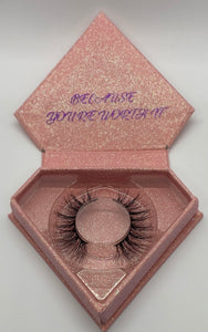 100% Mink Lashes. These Beautiful Mink Lashes resembles the lightness and airiness of feather. Light and fluffy, wear these beauties every day for a flirty pop on your eyes. 15mm Mink lashes. Zar Brand